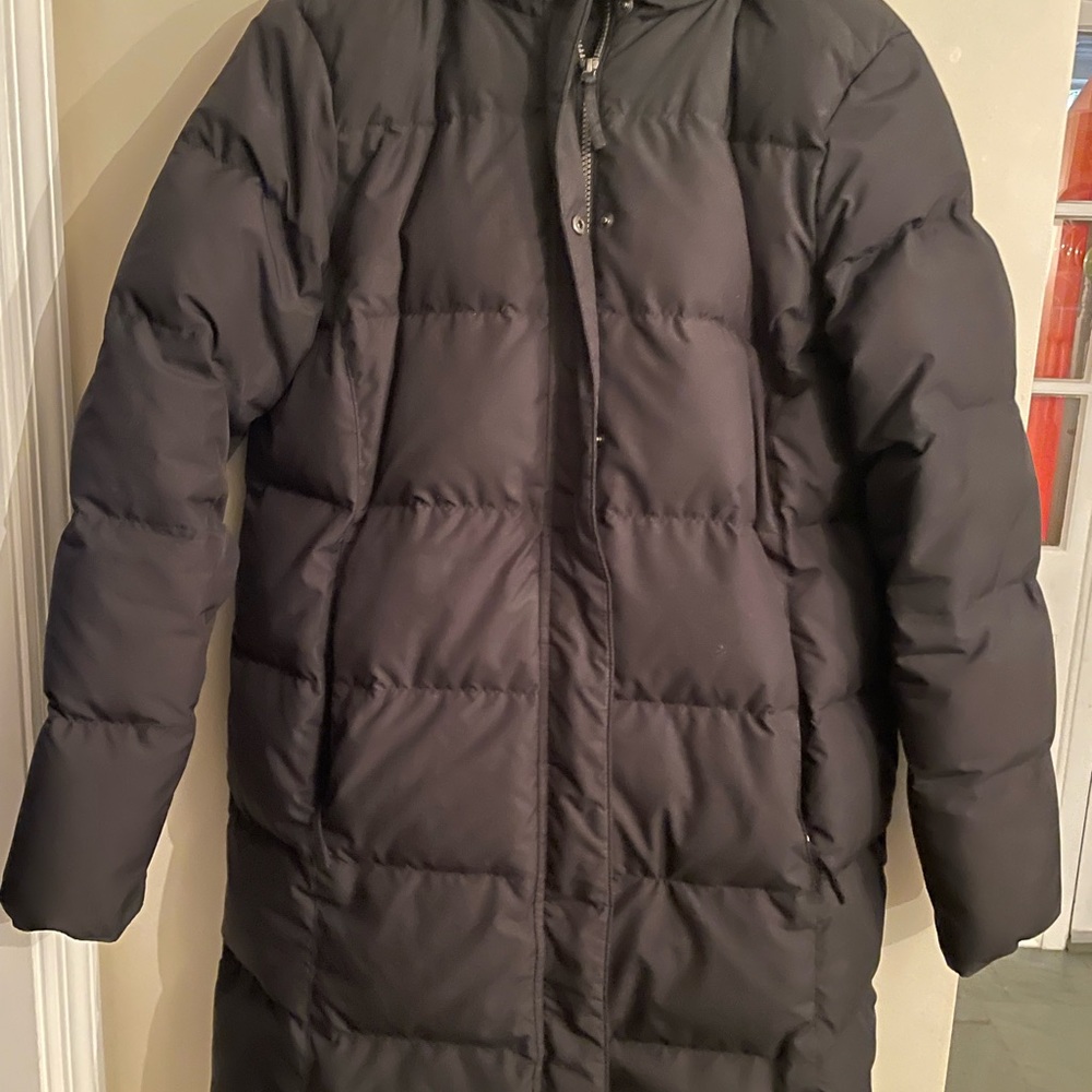 L.L. Bean winter coat, 3/4 length removable hood